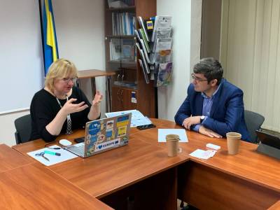 Зустріч з представниками національного офісу програми «Еразмус+» в Україні