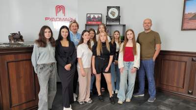Візит першокурсниць обліковців і фінансистів на ТОВ «РУДОМАЙН»