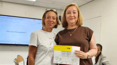Французька як суперсила: викладачка ДУЕТ пройшла стажування у Франції
