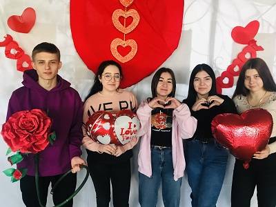 День святого Валентина в Криворізькому фаховому коледжі