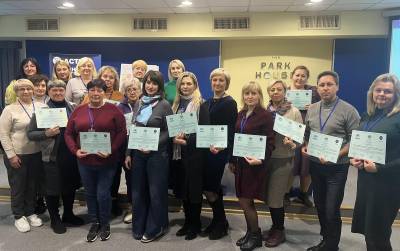 КФК ДУЕТ: Тренінг для керівників колективних центрів Дніпропетровської області «Розбудова спроможності управління місцем тимчасового проживання ВПО»