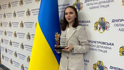 Студентка ДУЕТ Ярослава Воронова – володарка обласного «StudOscar 2025»!