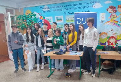 Гурток «Конструювання на Аrduino» завітав до Криворізького ліцею №81