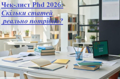 PhD у 2026: чи вистачить трьох публікацій для захисту