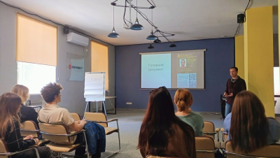 Майстер-клас «Фіксери та журналісти: особливості роботи ЗМІ під час війни»