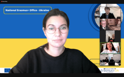 Спільний вебінар ДУЕТ з Національним офісом Еразмус+