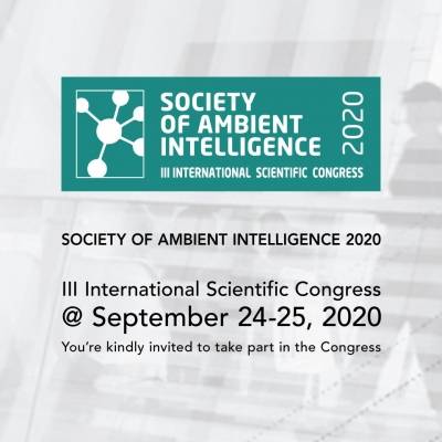 Запрошуємо  взяти участь в III International Scientific Congress SOCIETY OF AMBIENT INTELLIGENCE 2020