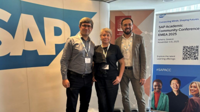ДУЕТ на SAP Academic Community Conference EMEA 2025 в Афінах: інноваційна освіта в дії