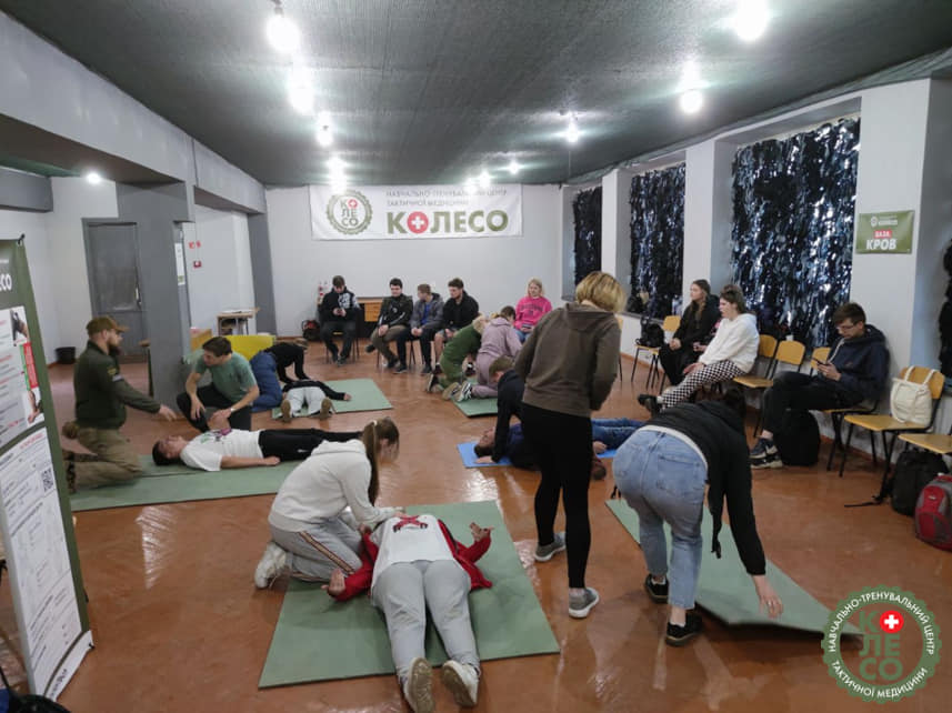 Заняття в центрі «КоЛеСо»